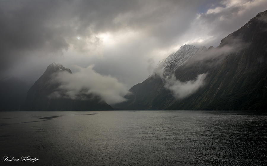 Storm Over the Fjords Photograph by Andrew Matwijec