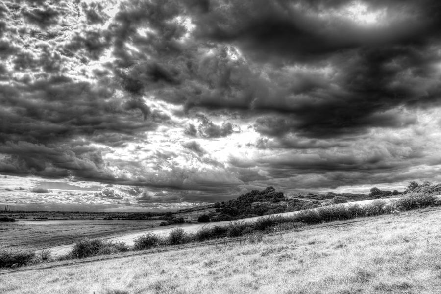 Storm Over The Hill Photograph