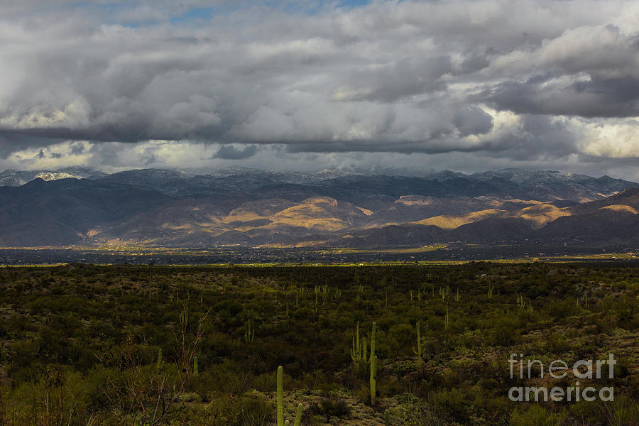 Storm Over The Mountains Of Arizona Photograph
