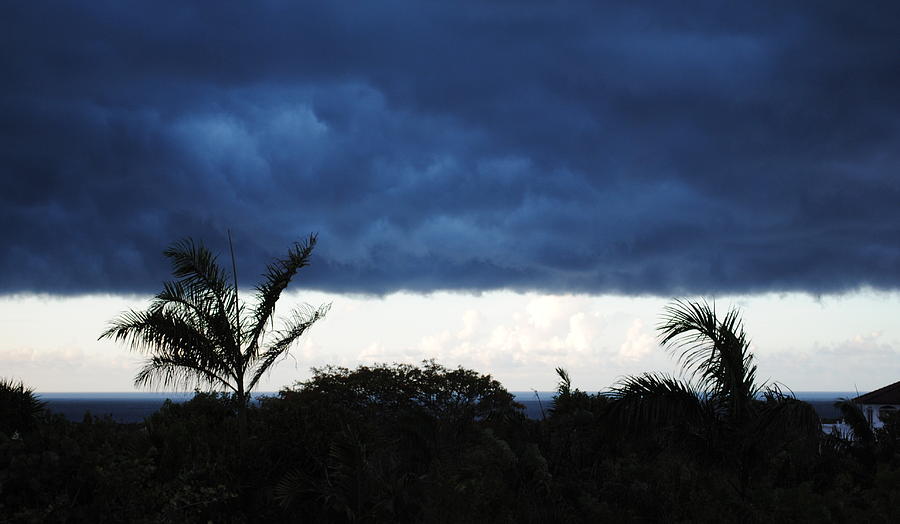 Sosua Photograph - Storm over the ocean by Fiona Dinali