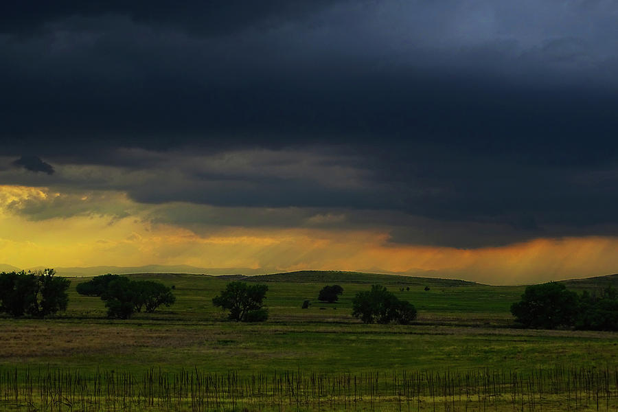 Storm Over The Plains Photograph by Timothy Lane | Fine Art America