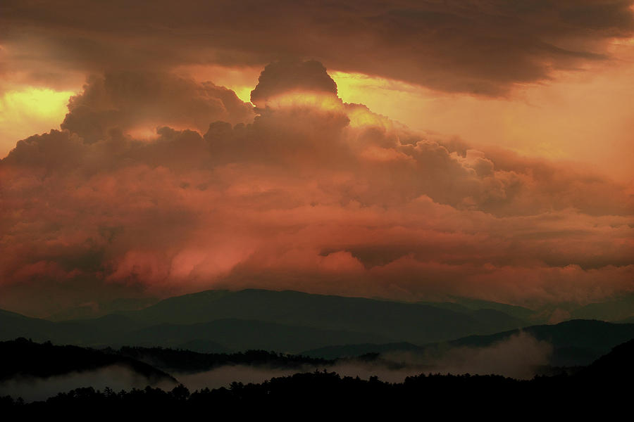 Storm Over The Smokies 2 Photograph by Michael Eingle