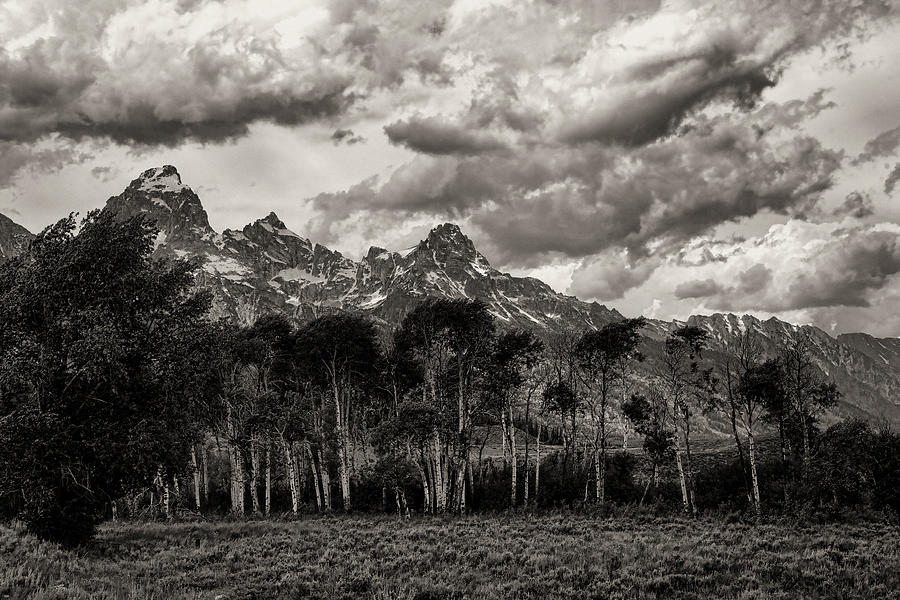 Storm Over the Tetons Photograph by Hugh Smith