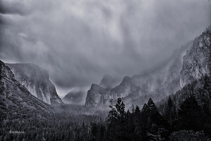 Storm Over Yosemite Photograph by Bill Roberts