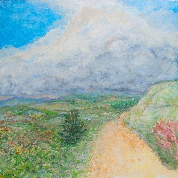 Spring Painting - Storm Path by Karl Kelley