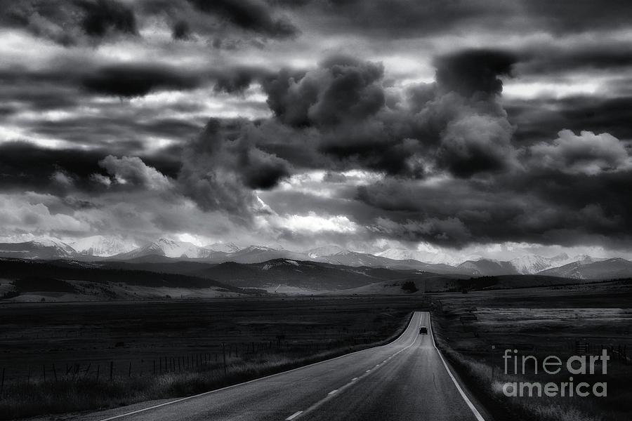 Black And White Photograph - Storm Rider by Lauren Leigh Hunter Fine Art Photography