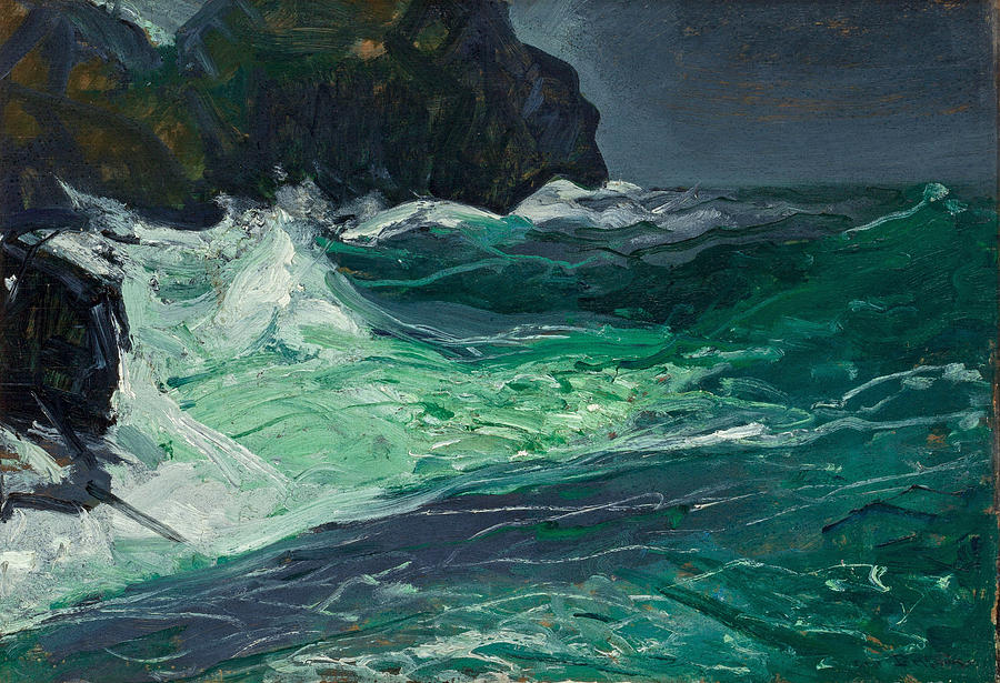George Bellows Painting - Storm Sea by George Bellows