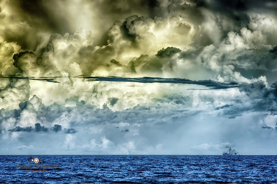 Storm Shrimping Photograph by Joseph Desiderio