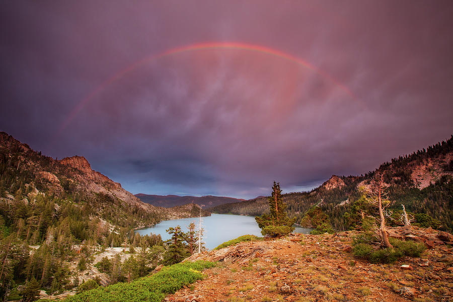 Mountain Photograph - Storm Skies over Echo by Dan Holmes