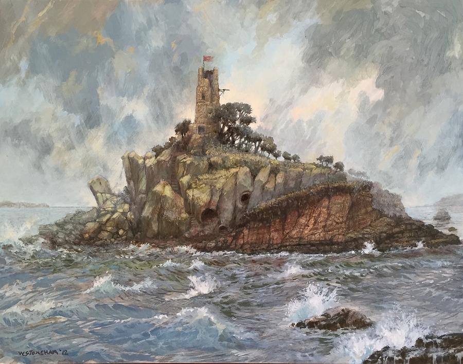 Storm Tower Painting by William Stoneham