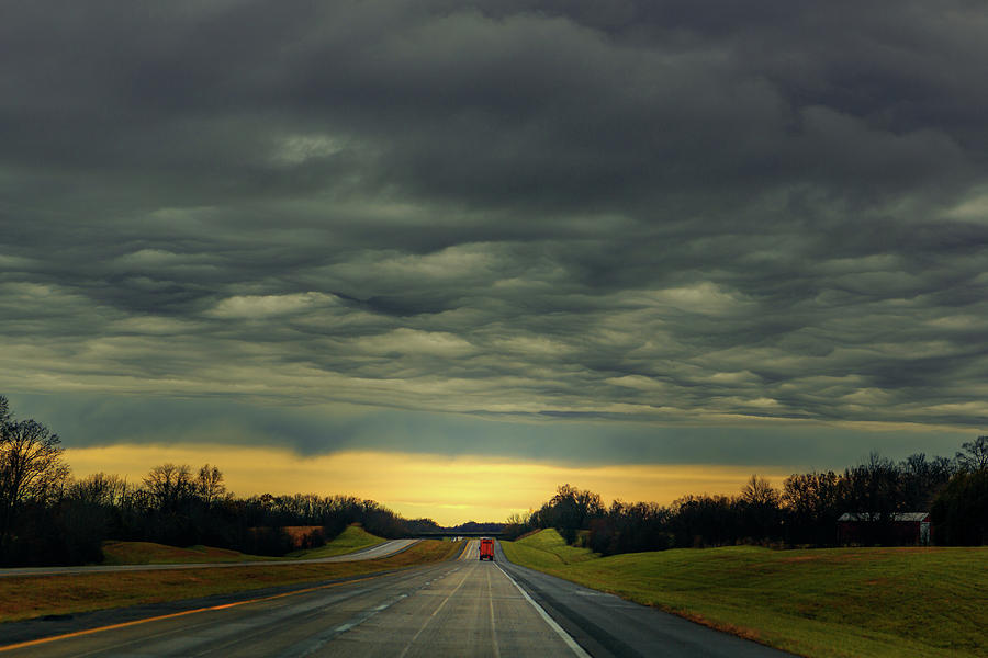 Storm Truckin Photograph by Robert FERD Frank