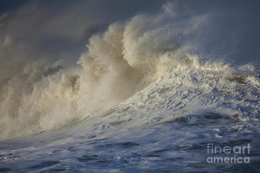 Storm Photograph - Storm Waves by Mark Alder