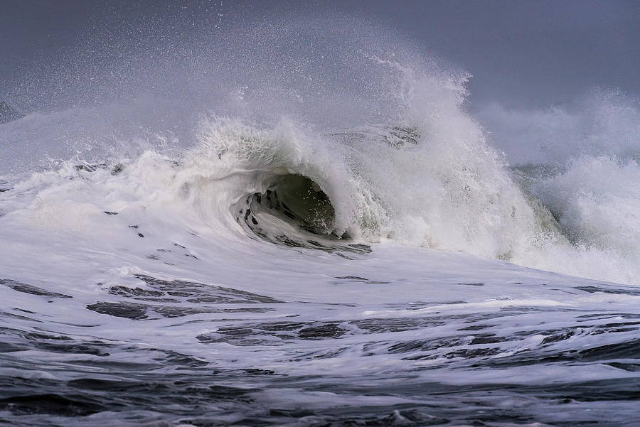 Storm Waves Photograph by Robert Potts