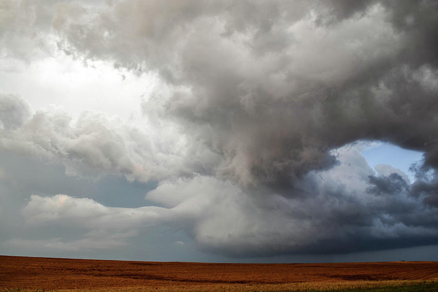 Storms a brewing Photograph by Barbara Griswold-Kridner