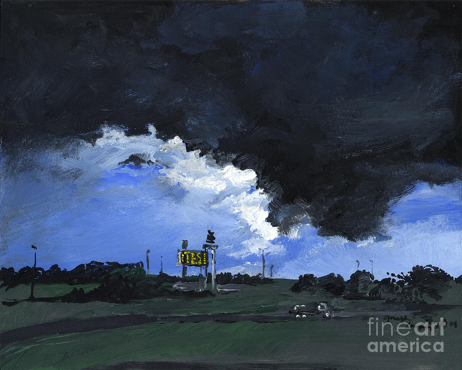 Storms a comin Painting by Joseph A Langley