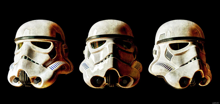 Stormtrooper 1-3 Weathered Photograph by Weston Westmoreland