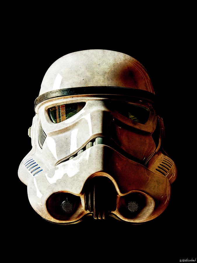 Stormtrooper 1 Weathered Photograph by Weston Westmoreland