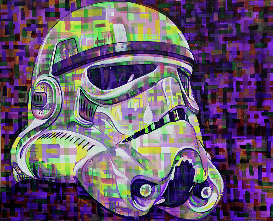 Stormtrooper Painting by Joshua Morton