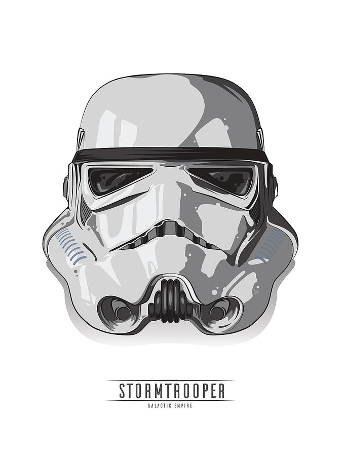 Star Wars Digital Art - Stormtrooper by Kc Cowan