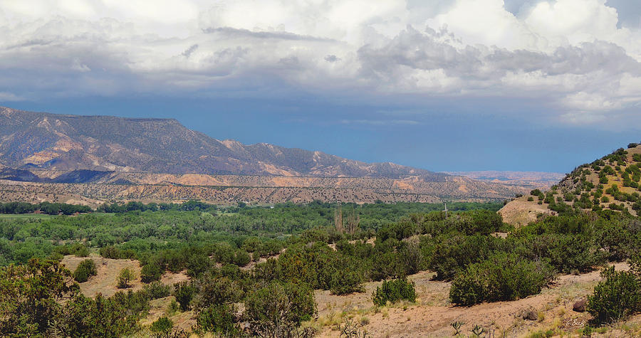 Mountain Photograph - Stormy Abiquiu by Gordon Beck