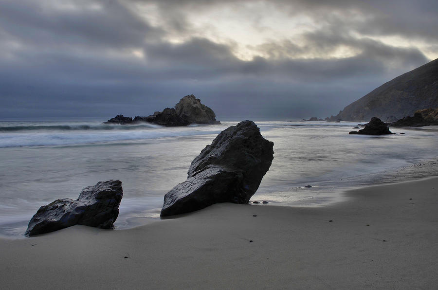Stormy Afternoon - Big Sur Photograph by Stephen Vecchiotti