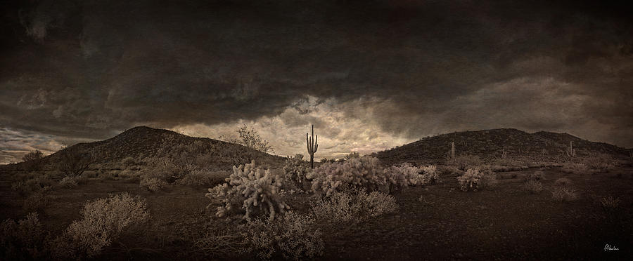 Stormy Arizona Desert Photograph