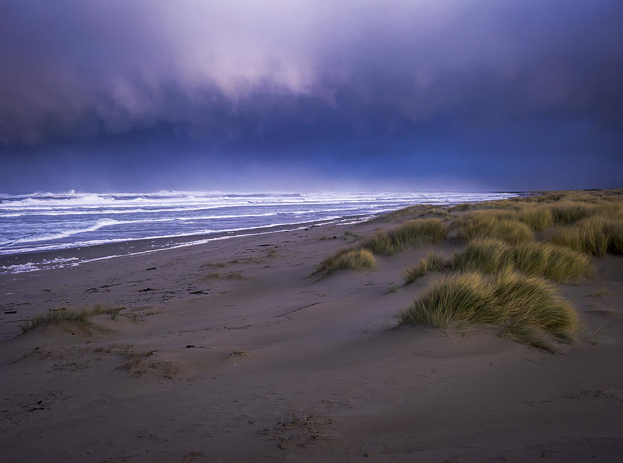 Stormy Beach Photograph by Robert Potts