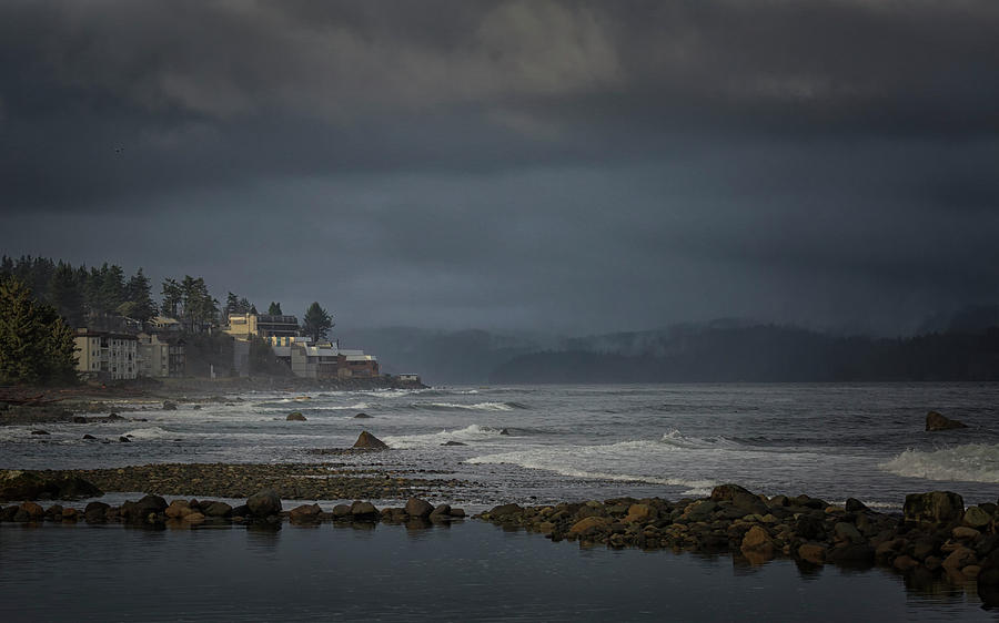Stormy Campbell River Photograph by Randy Hall