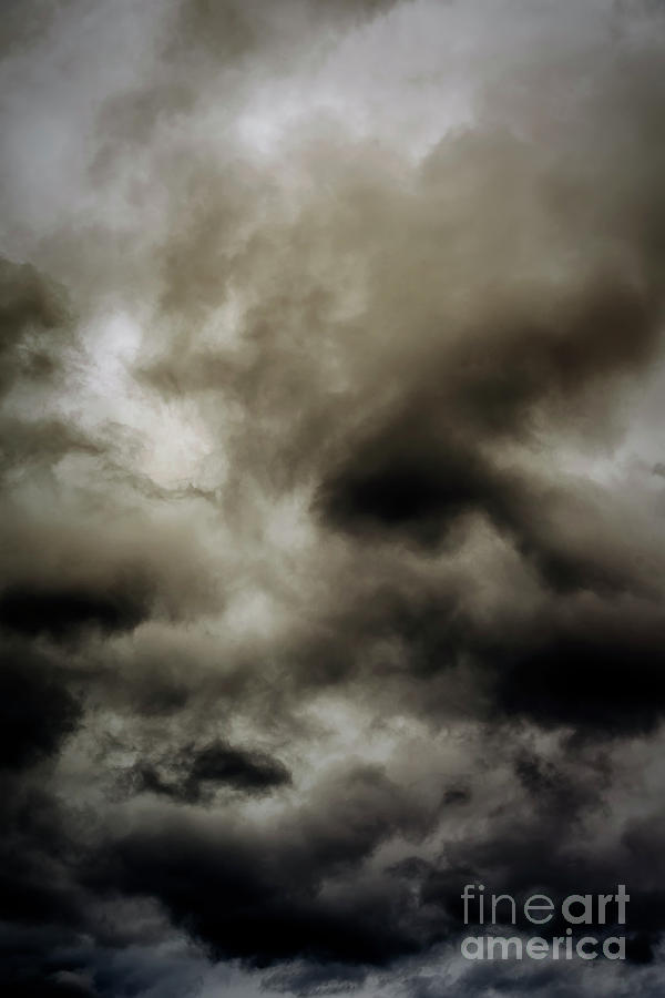 Stormy Clouds Background Photograph