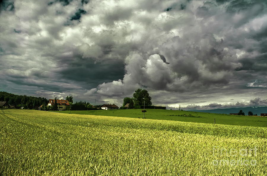 Stormy Countryside Photograph by Michelle Meenawong