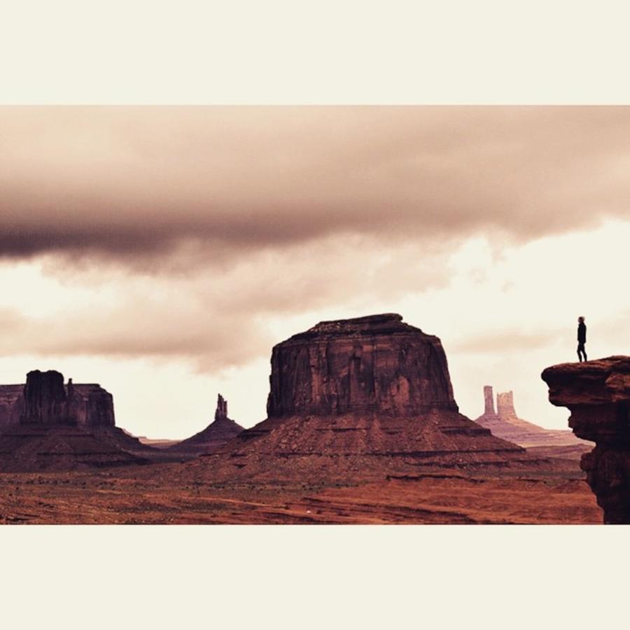 Mountain Photograph - Stormy Days At Monument by Scotty Brown