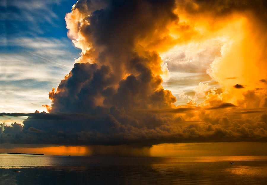 Stormy Florida Keys Photograph by Ginger Wakem