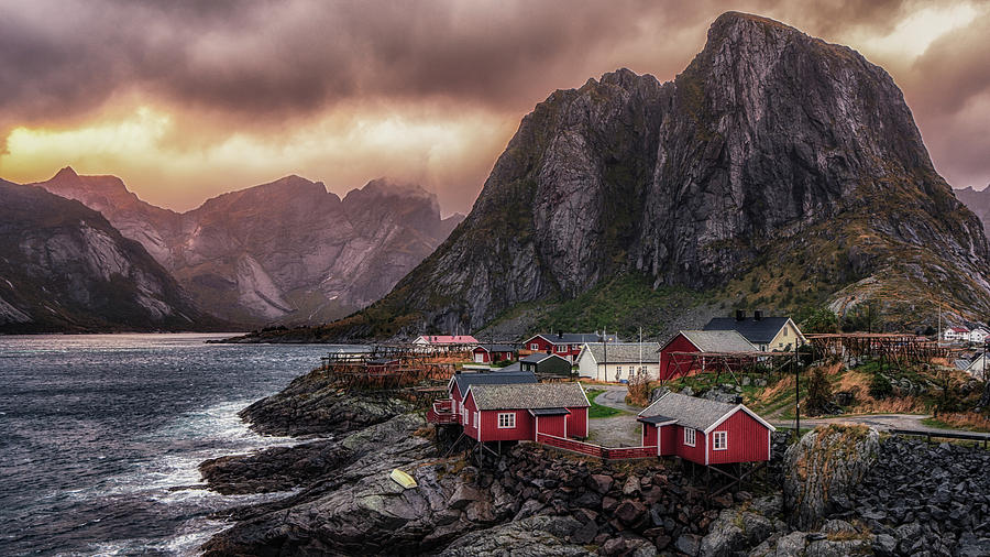 Stormy Hamnoy Photograph by James Billings
