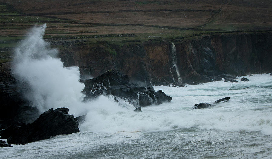 Dingle Peninsula Photograph - Stormy Irish Seas by Nicole Robinson Dingle Peninsula Photograph - Stormy Irish Seas by Nicole Robinson