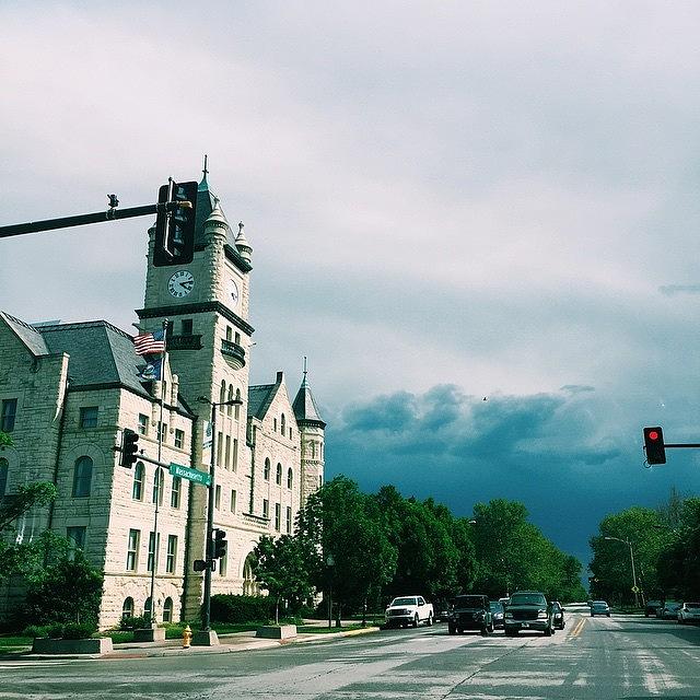 Lfk Photograph - Stormy Kansas Day Instagram 365 127/365 by Trina Baker