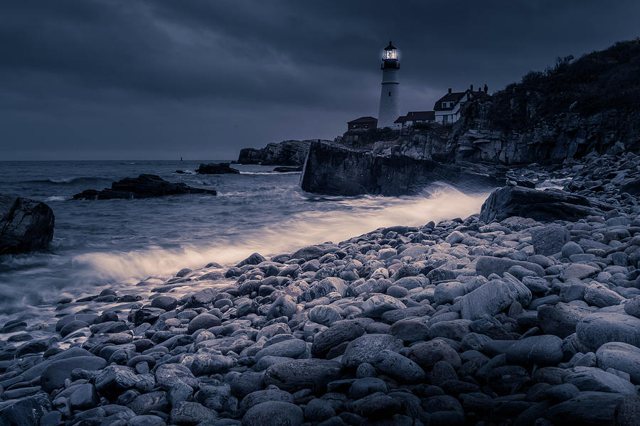 Stormy Lighthouse 2 Photograph
