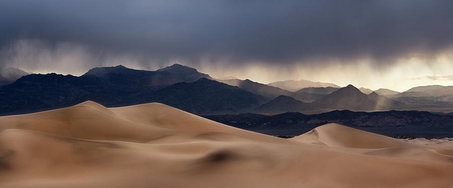 Stormy Mesquite Sand Dunes Photograph by Naoki Aiba
