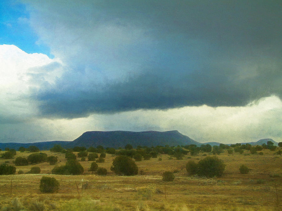 Stormy Mohave County Landscape Photograph by Bonnie Follett