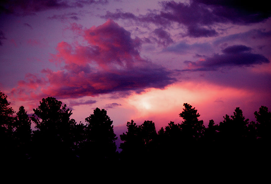 Sunset Photograph - Stormy Nightfall by Kristin Davidson