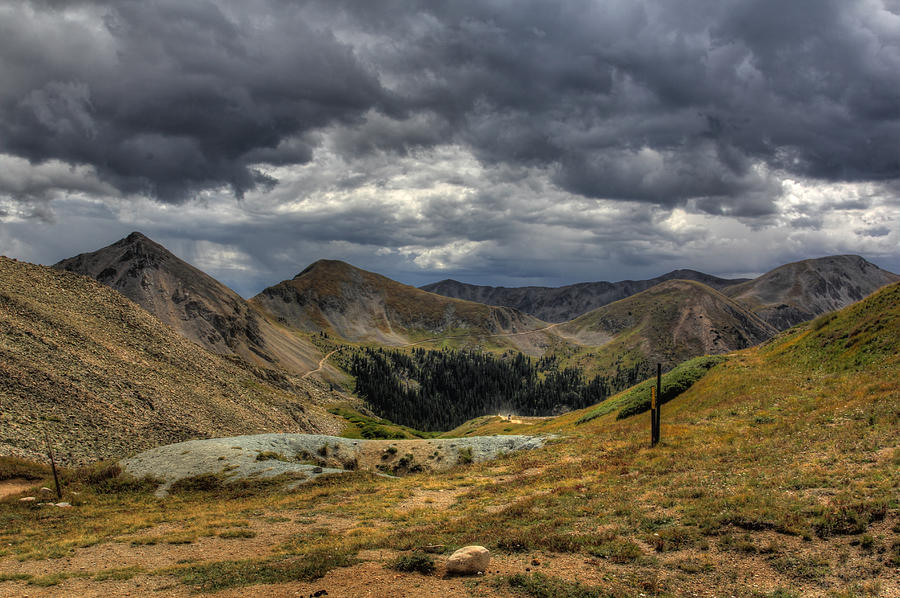 Mountain Photograph - Stormy Pass by Chance Chenoweth