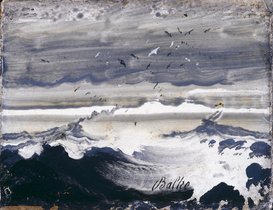 Stormy Sea Painting by Peder Balke