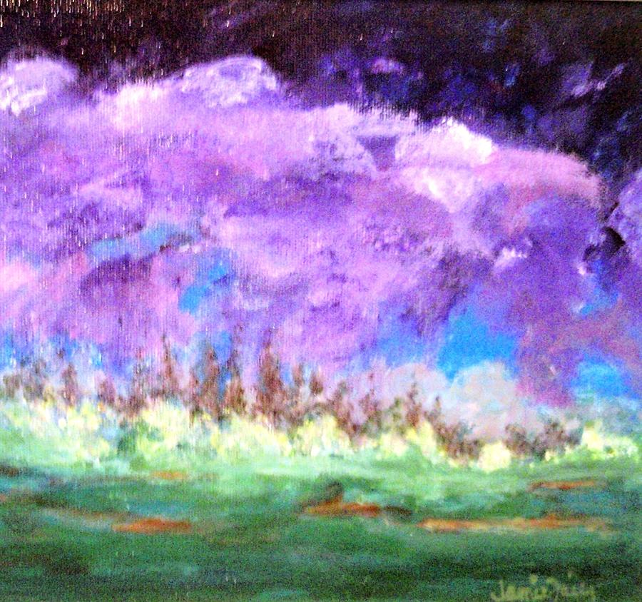 Stormy Sky Painting by Jamie Frier