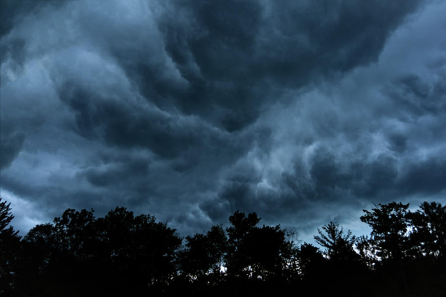 Stormy, Stormy Night Photograph by Ron Dubreuil