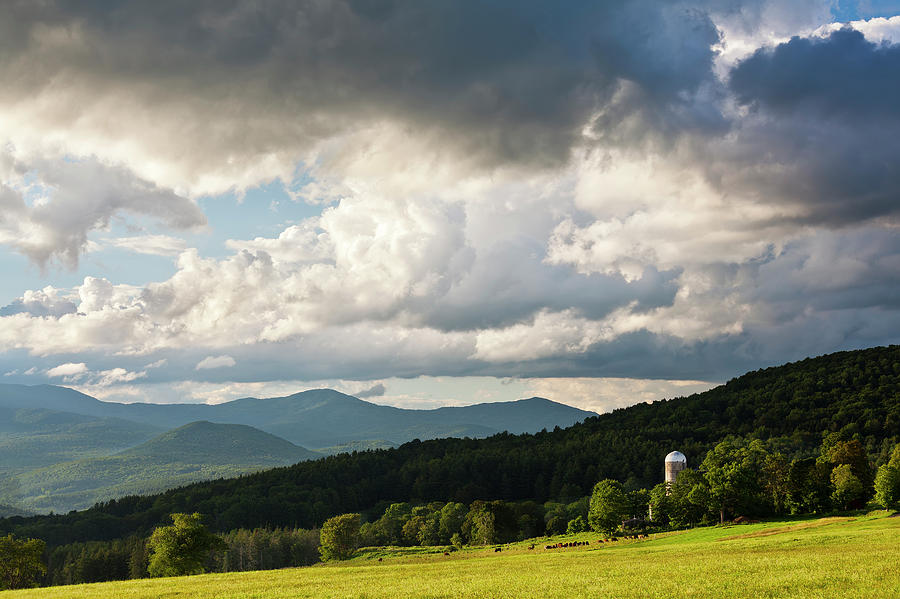 Stormy Summer Countryside Photograph