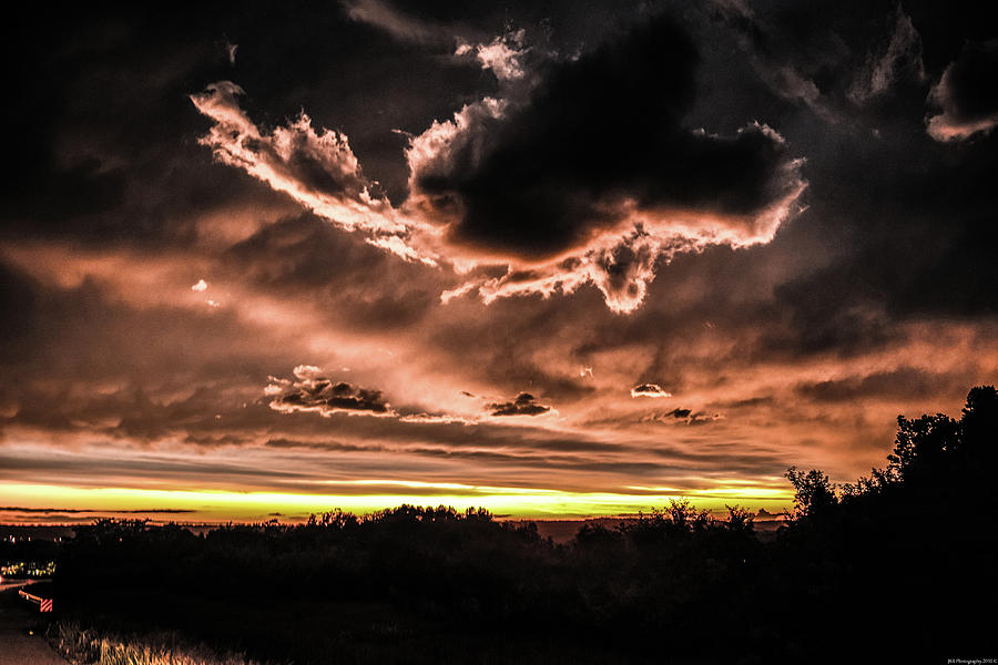 Stormy Sunset Photograph