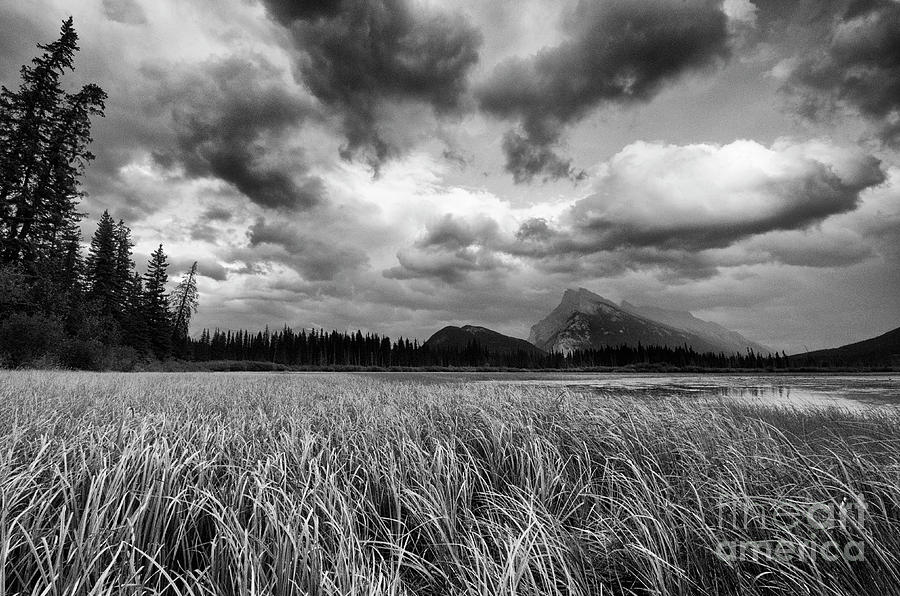 Banff National Park Photograph - Stormy Times Banff Canada by Bob Christopher
