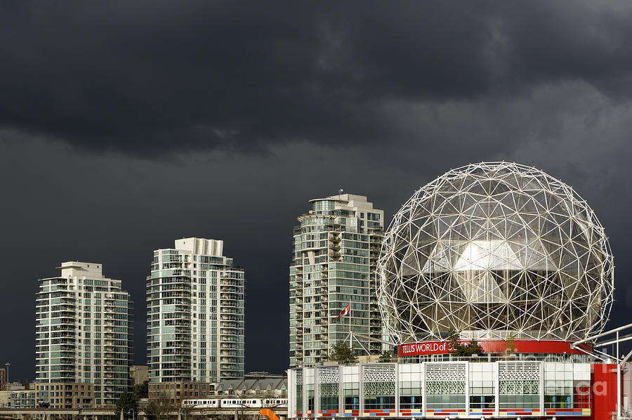 Stormy Vancouver Photograph by John  Mitchell
