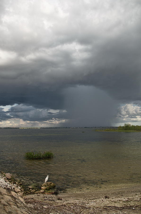 Stormy Weather On The Lake Photograph