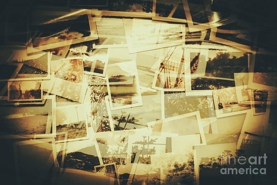 Vintage Photograph - Storyboard of past memories by Jorgo Photography