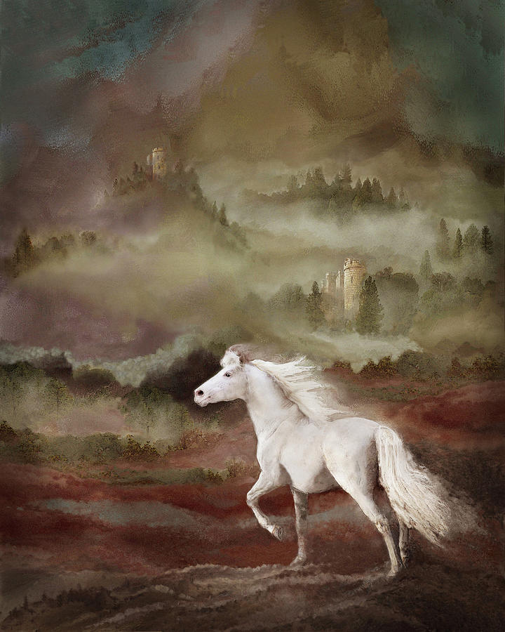 Horse Photograph - Storybook Stallion by Melinda Hughes-Berland
